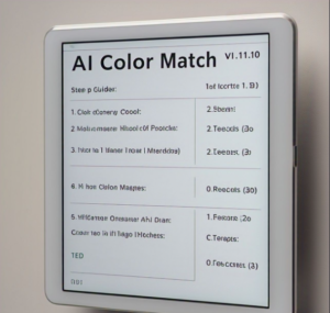 Ai color match v1.1.0​